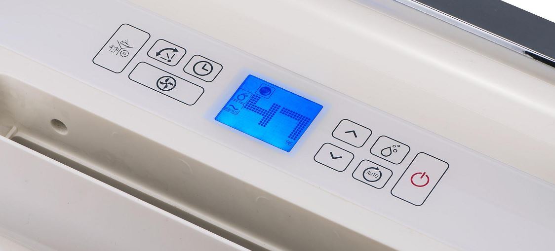 ecoQ DryAir 30L Energy Saver Bedienfeld